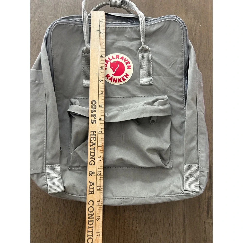 Fjallraven Kanken Classic Grey Backpack 23510 Vinylon F 16L School Bag